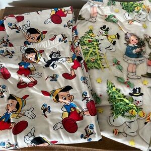 Women’s Pajama Pants- Soft stretch fabric Pinocchio and Hansel & Gretel